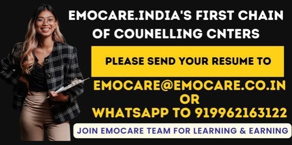 emocare-career Helpful tool to Psychologist, counsellor, Life coach, Psychology students, Psychotherapist, CBT, REBT, NLP practitioners, soft skills trainers and research scholars on counselling, online counselling , Psychology and self-development.