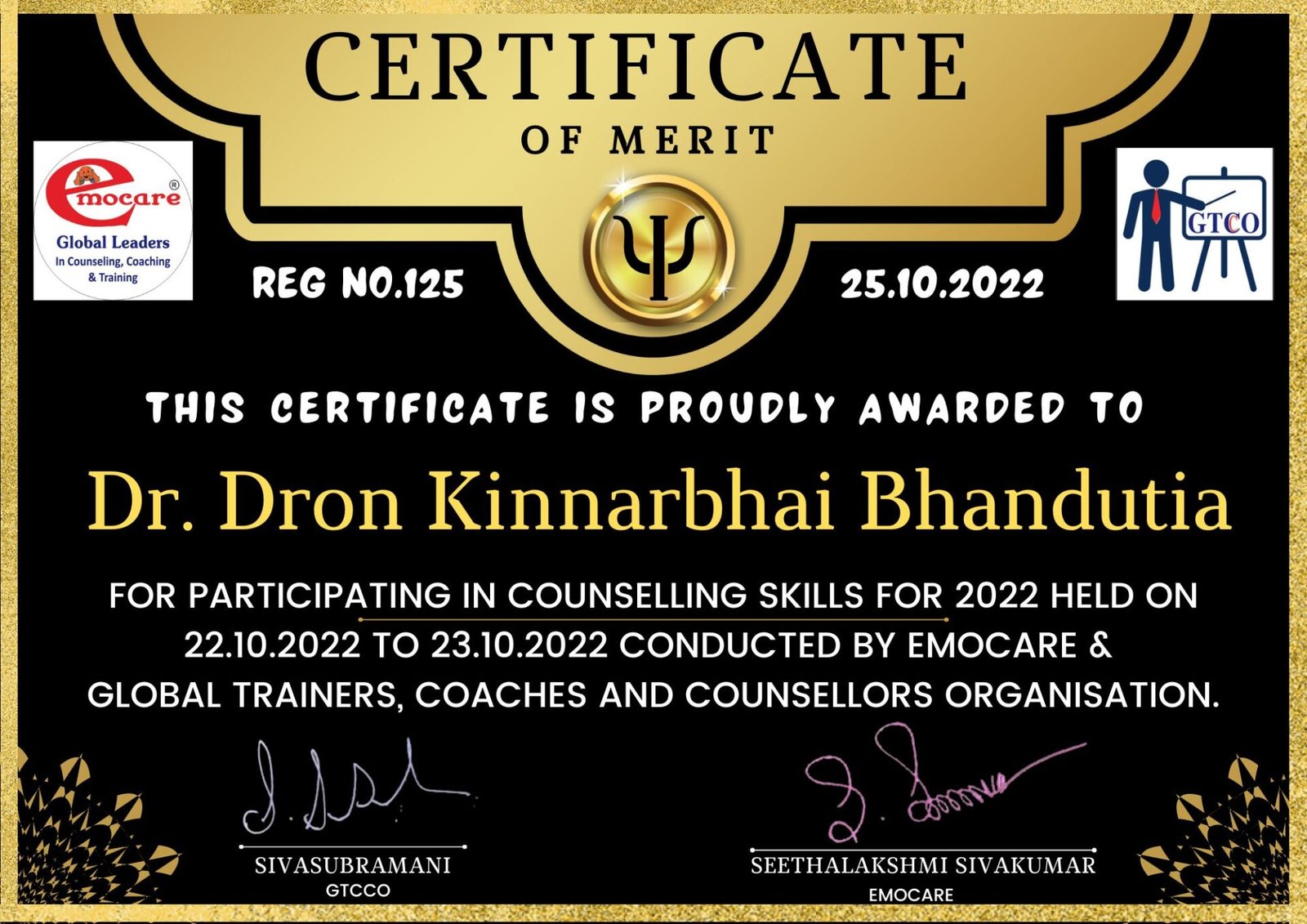 Online Training about Counselling Skills