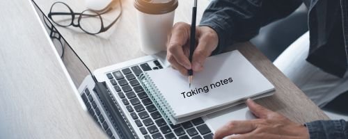 Taking Notes- student study material
