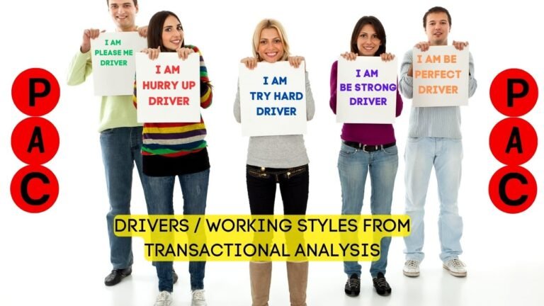 DRIVERS IN TRANSACTIONAL ANALYSIS