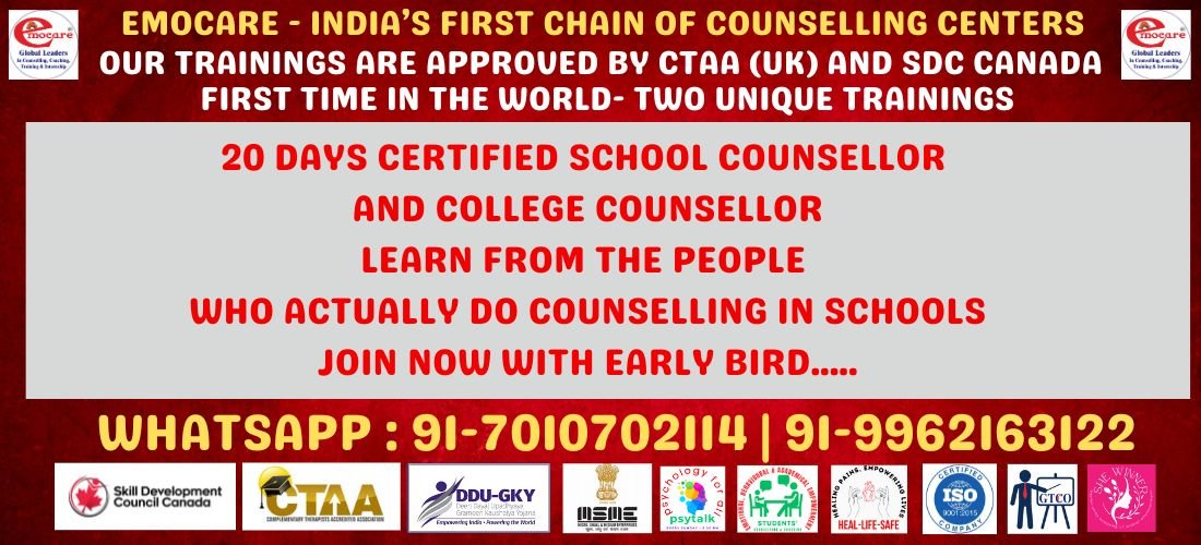 SCHOOL COUNSELLOR TRAINING