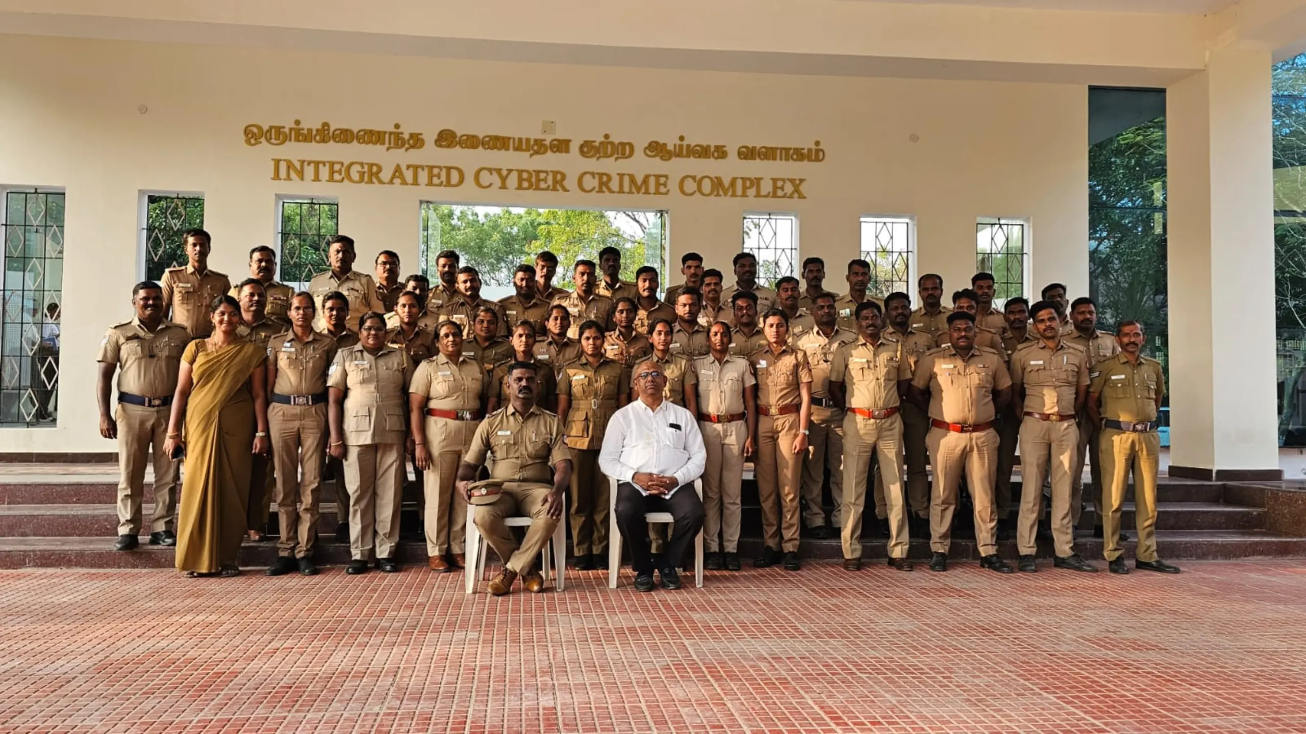 Tamil Nadu Police Academy training program conducted by Seethalakshmi Sivakumar