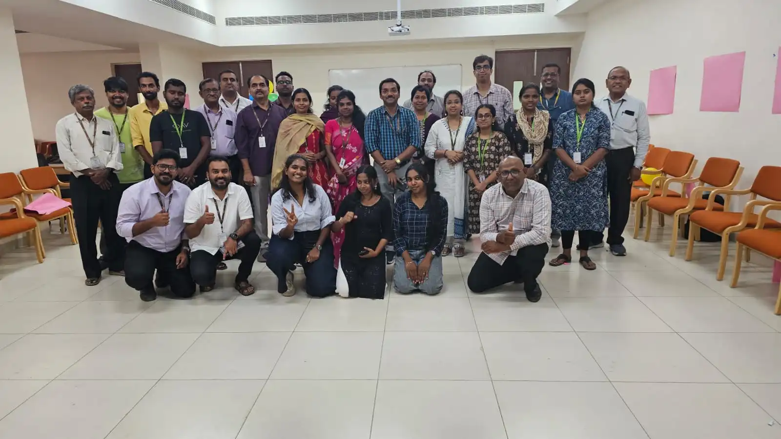 Seethalakshmi Sivakumar of Emocare conducted NLP session at VIT Vellore for faculty of MBA